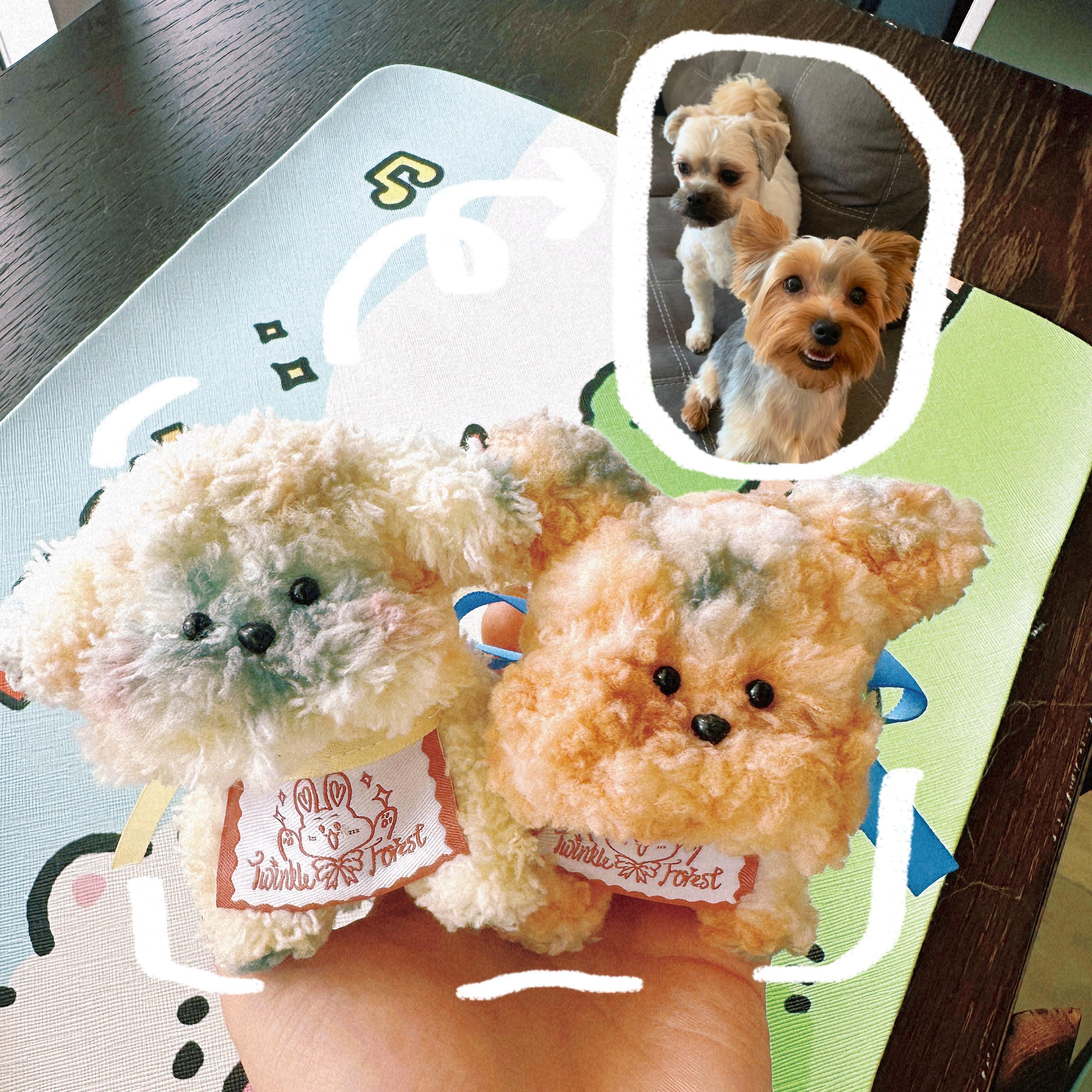 Adopting puppies - Customized - purely handmade by Twinkle Forest - Twinkle Forest