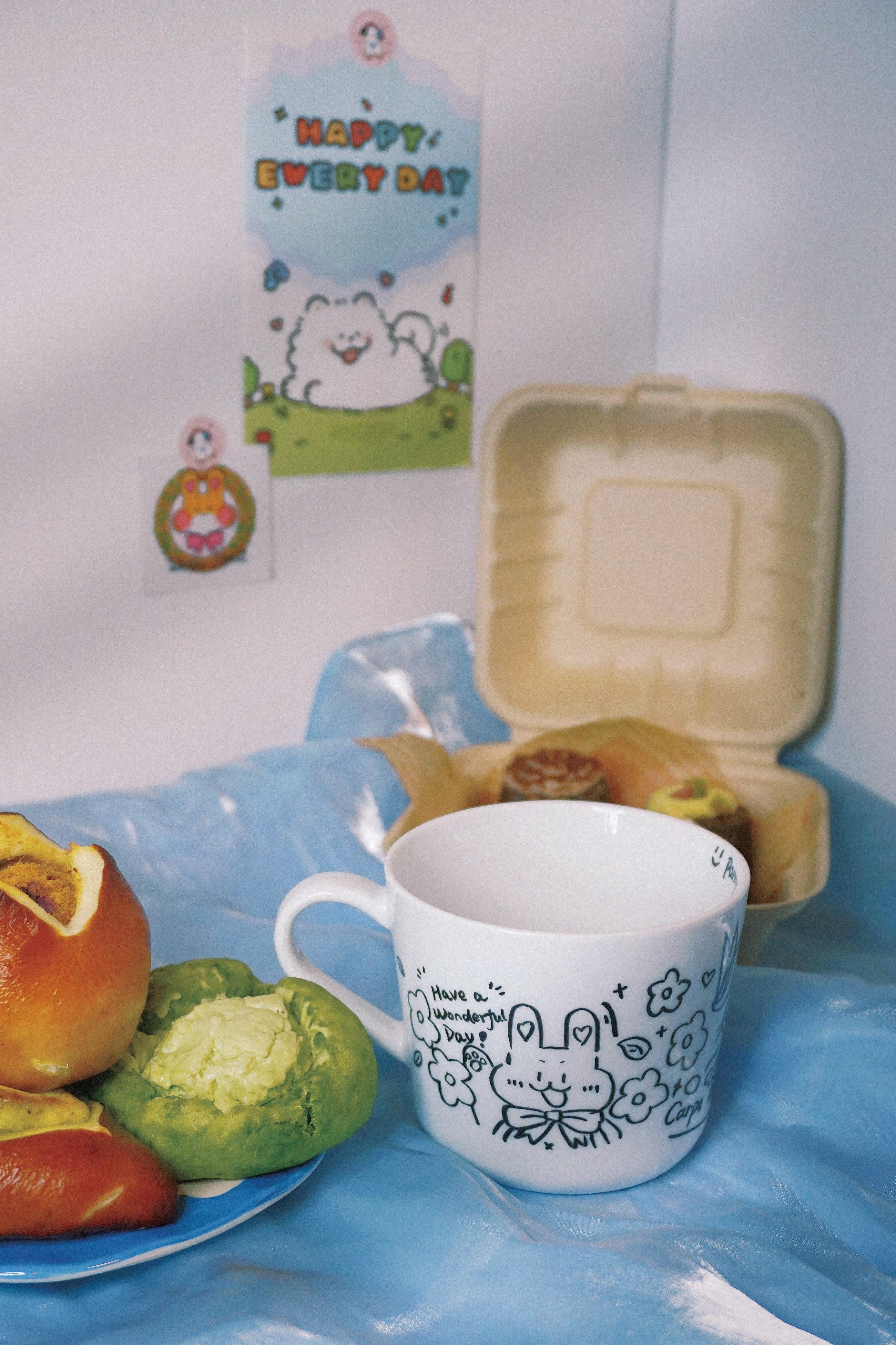 Cozy Mug Series - Enjoy Life Custom Hand-Painted Mug - Twinkle Forest