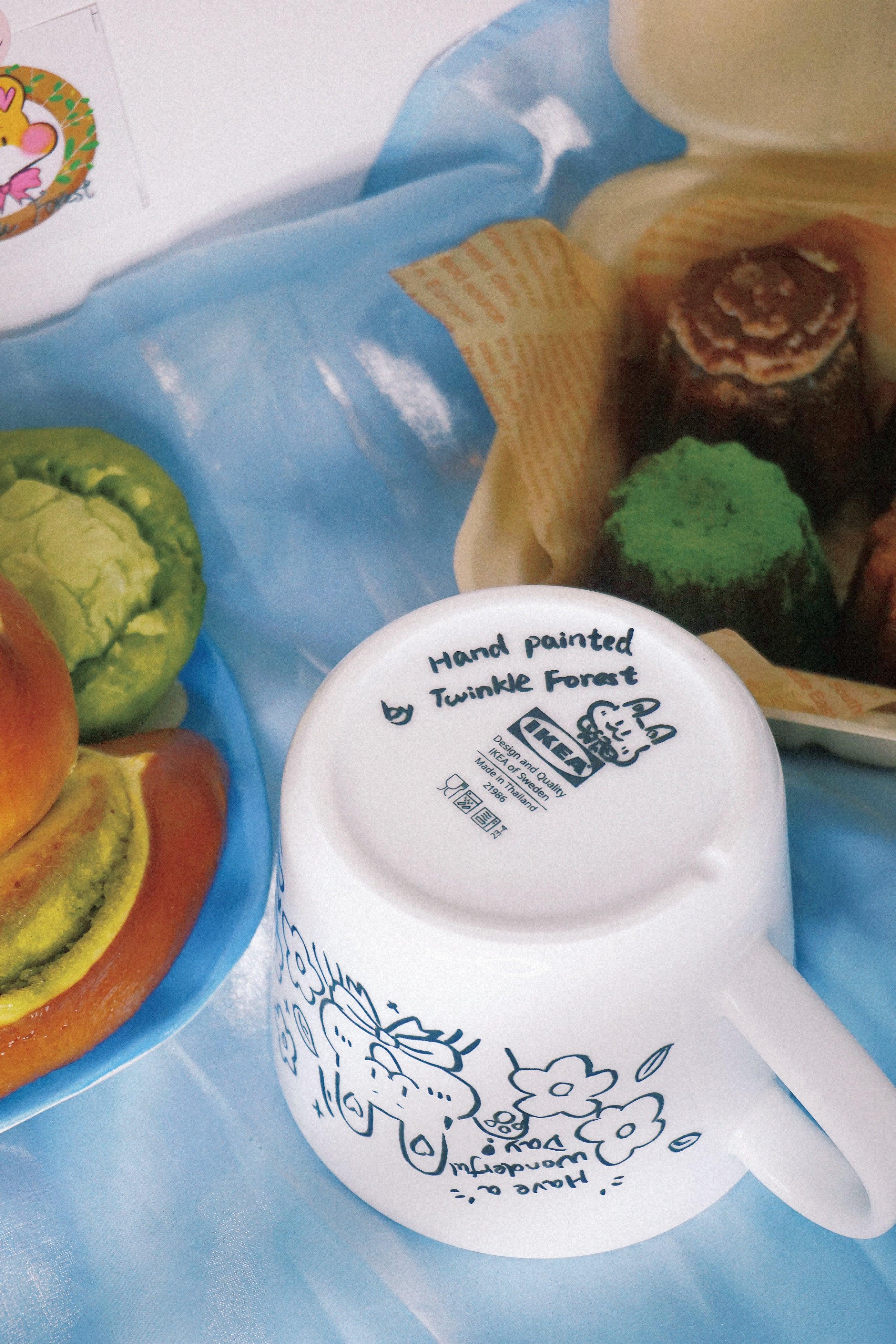 Cozy Mug Series - Enjoy Life Custom Hand-Painted Mug - Twinkle Forest