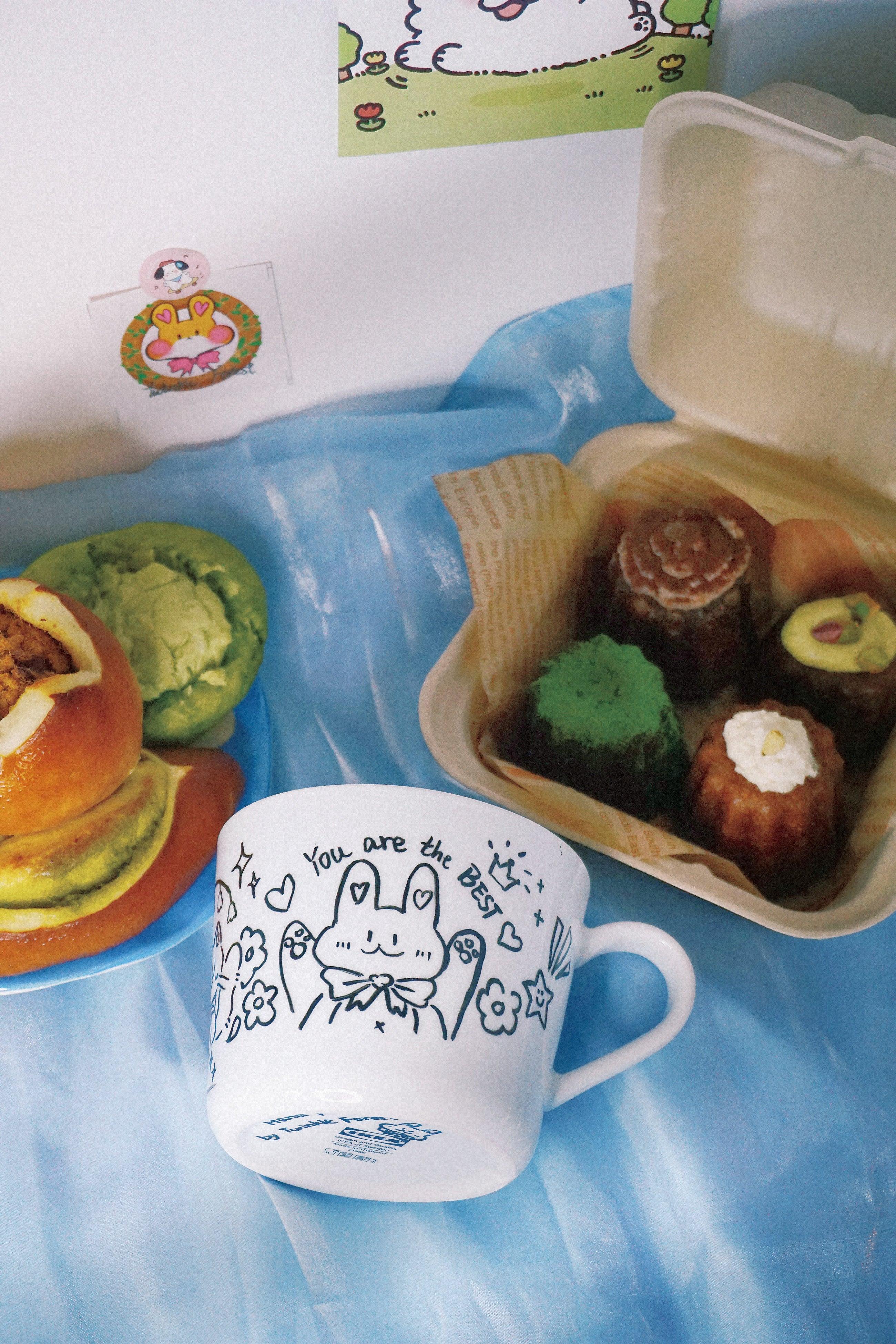 Cozy Mug Series - Enjoy Life Custom Hand-Painted Mug - Twinkle Forest