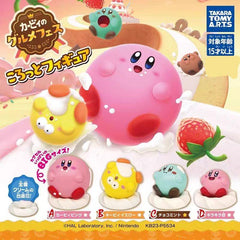 Gachapon: TOMY DOMEI Eating Round and Plump Kirby at the Food Festival - Twinkle Forest