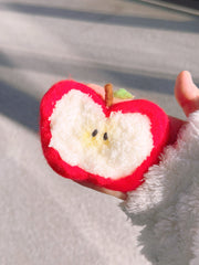 Cute Apple Brooch - Purely Handmade by Twinkle Forest