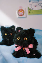 Adopting Black Cat Twins - Rebellious Devil & Garden Lady - Purely Handmade by Twinkle Forest