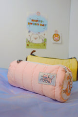 Swiss Roll Plush Pencil Case / Makeup Bag / Storage Pouch