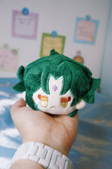 Genshin Fanmade Plush - Xiao Round Plush Keychain