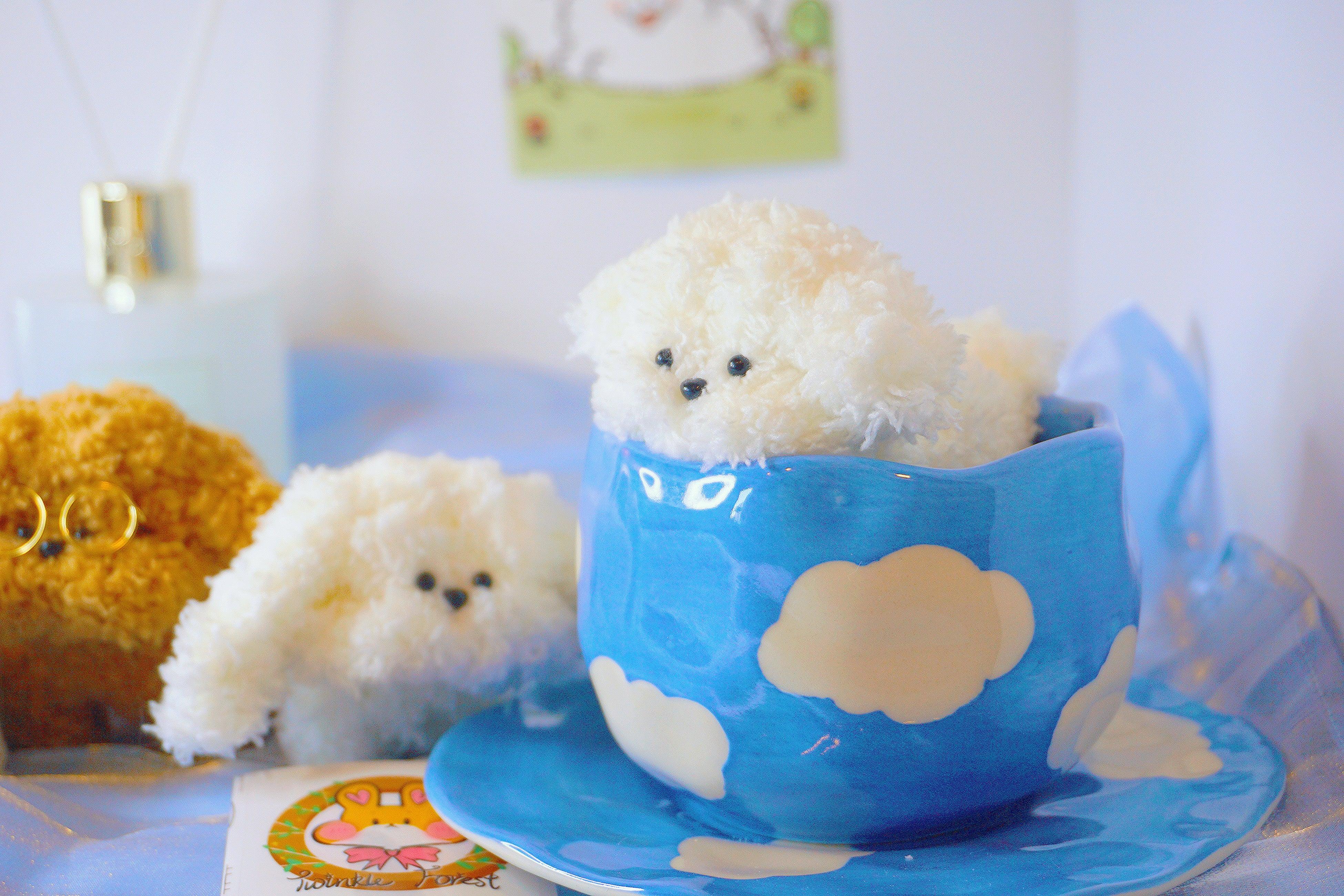 Adopting puppies - purely handmade by Twinkle Forest - Twinkle Forest