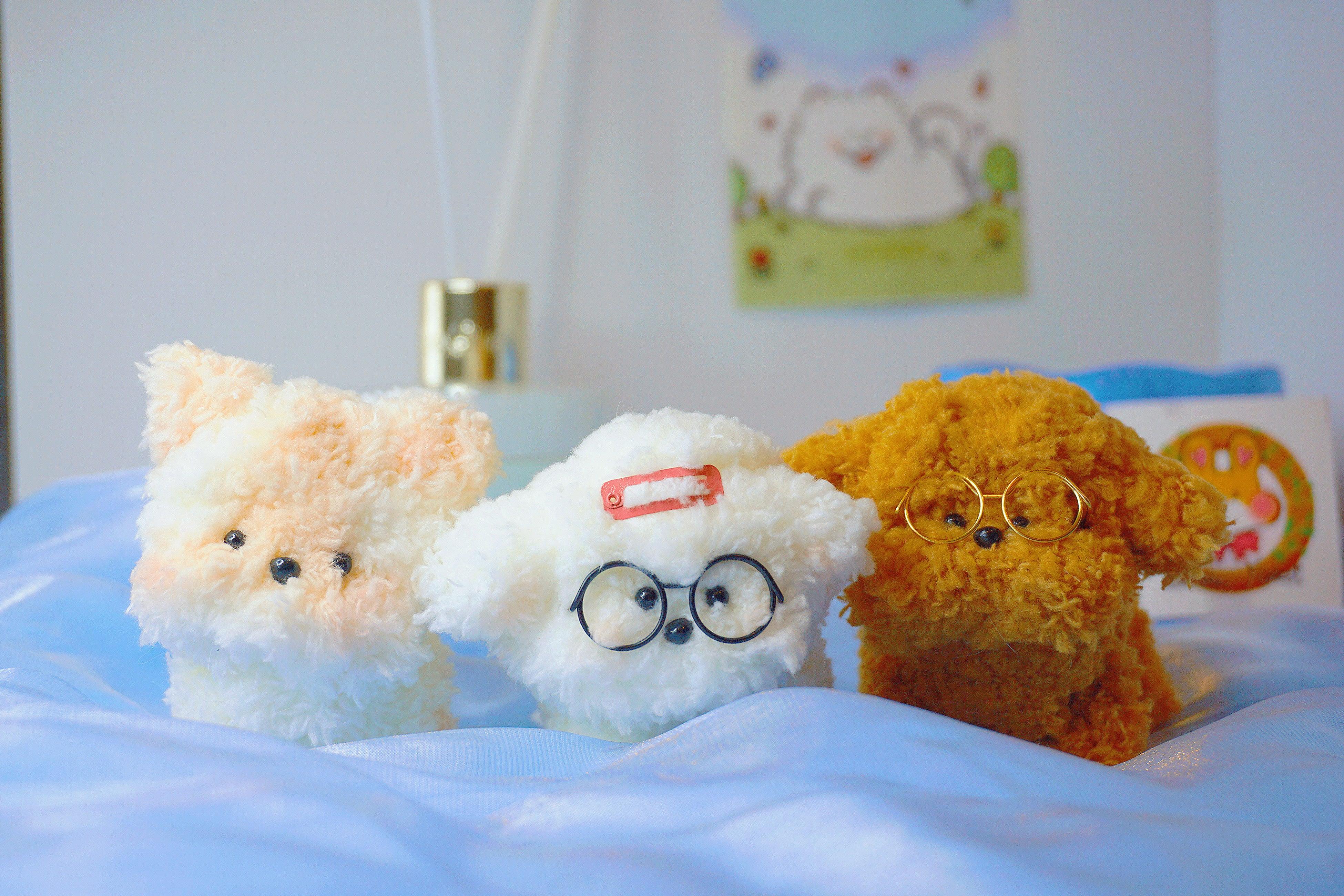 Adopting puppies - purely handmade by Twinkle Forest - Twinkle Forest