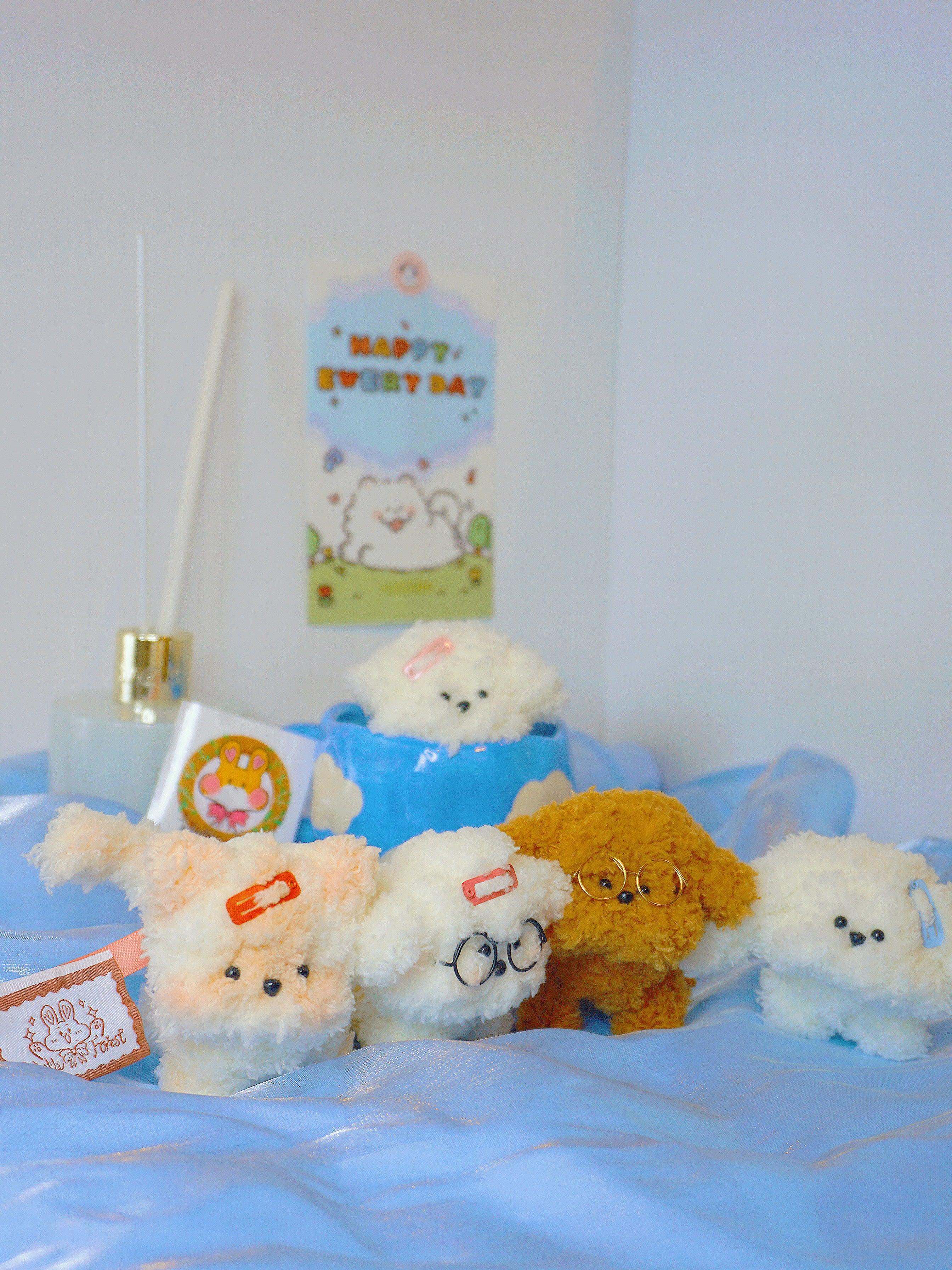 Adopting puppies - purely handmade by Twinkle Forest - Twinkle Forest