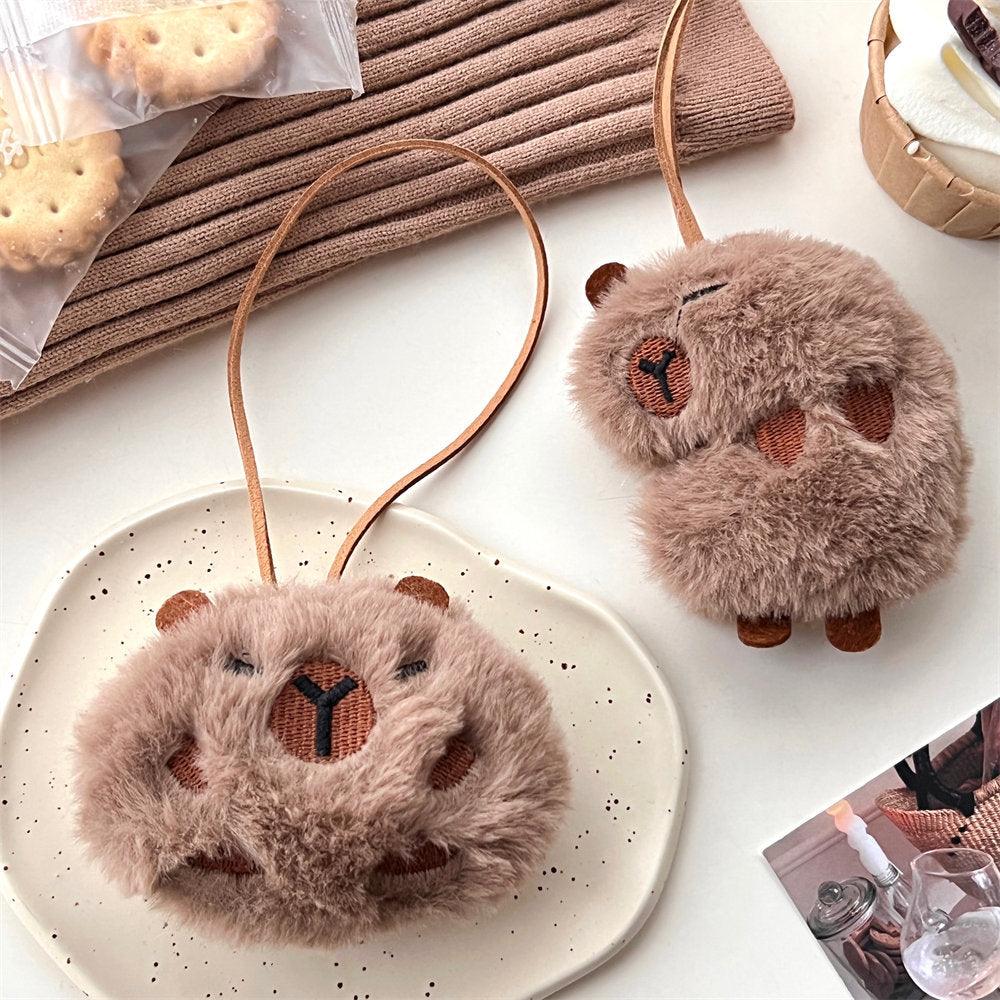 Plush Capybara Pendant - Twinkle Forest