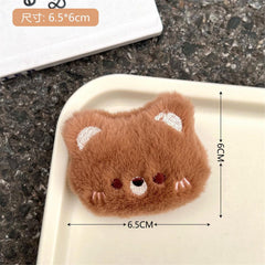 Cute Animal Plush Brooch - Twinkle Forest