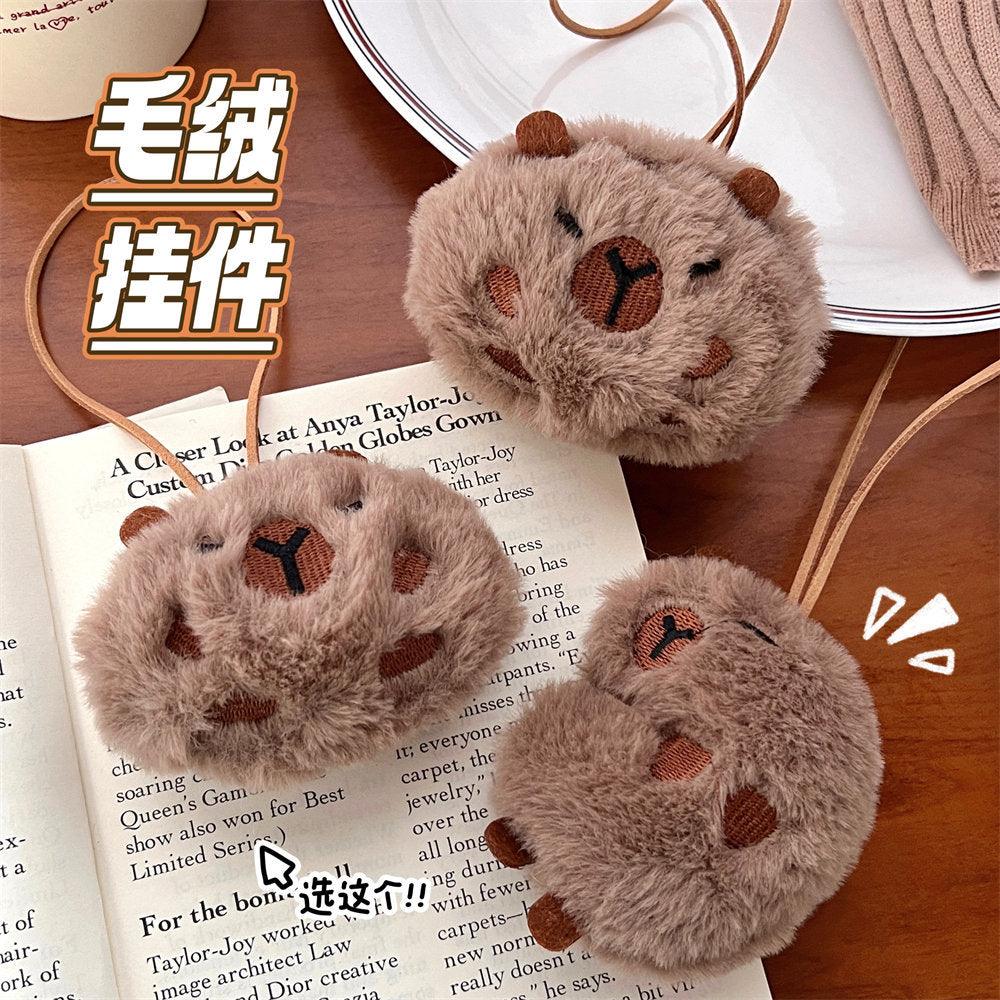 Plush Capybara Pendant - Twinkle Forest
