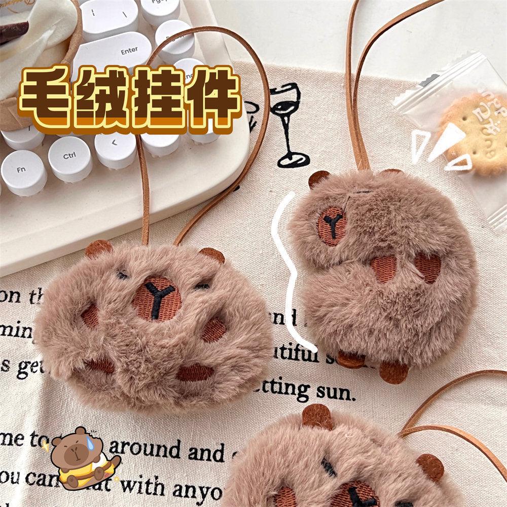 Plush Capybara Pendant - Twinkle Forest